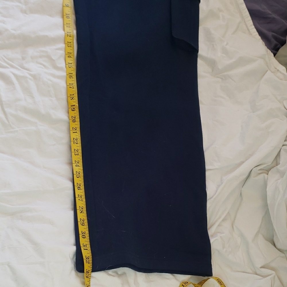 NWT TALL girl Friendly PINK Victoria's Secret Navy Drawstring Pants - Picture 15 of 17